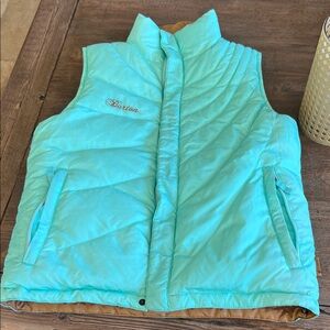 Burton Aqua Quilted Vest